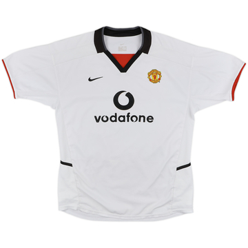 2002-03 Manchester United Away Shirt - 5/10 - (XL.Boys)