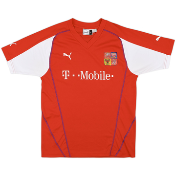 2004-05 Czech Republic Basic Home Shirt - 5/10 - (L)
