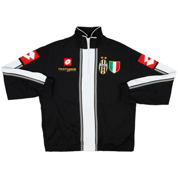 2001-02 Juventus Lotto 1/4 Zip Drill Top - 9/10 - (S)