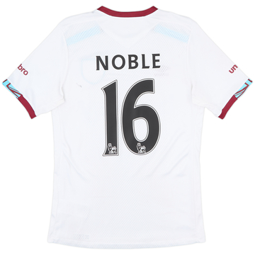 2016-17 West Ham Away Shirt Noble #16 - 7/10 - (S)