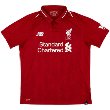 2018-19 Liverpool Home Shirt - 5/10 - (XL.Boys)