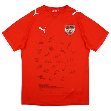 2008-09 Austria 'Signed' Home Shirt - 10/10 - (M)