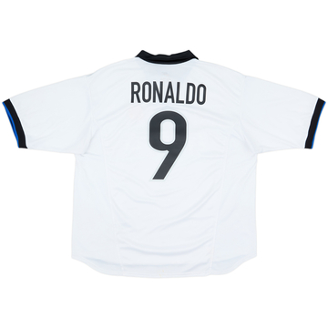 1998-99 Inter Milan Away Shirt Ronaldo #9 - 7/10 - (XL)