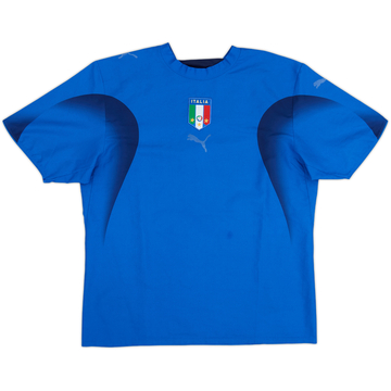 2006 Italy Home Shirt - 4/10 - (L)