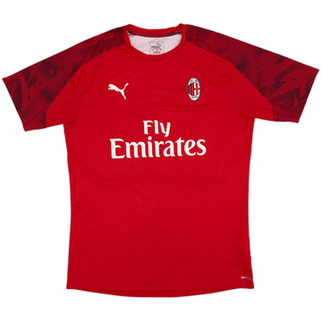 2018-19 AC Milan Puma Training Shirt - 7/10 - (L)