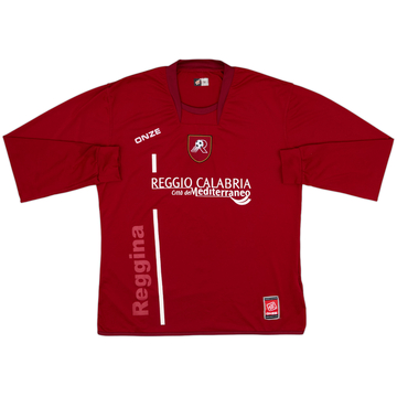 2009-10 Reggina Home L/S Shirt - 9/10 - (M)