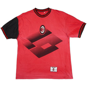 1994-95 AC Milan Lotto Cotton Tee - 6/10 - (M)