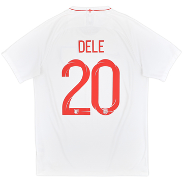 2018-19 England Home Shirt Dele #20 - 7/10 - (L)