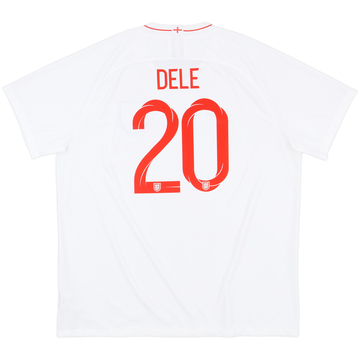2018-19 England Home Shirt Dele #20 - 8/10 - (3XL)