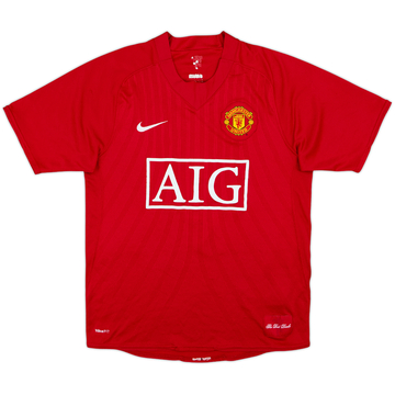2007-09 Manchester United Home Shirt Ronaldo #7 - 5/10 - (S)