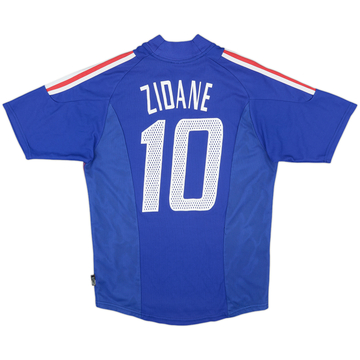 2002-04 France Home Shirt Zidane #10 - 5/10 - (S)