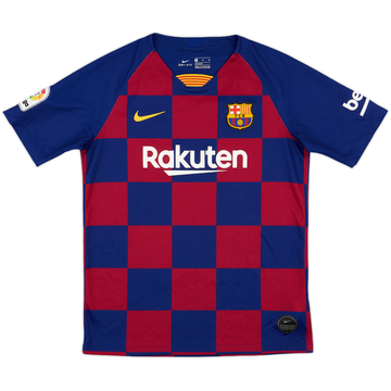 2019-20 Barcelona Home Shirt - 8/10 - (XL.Boys)