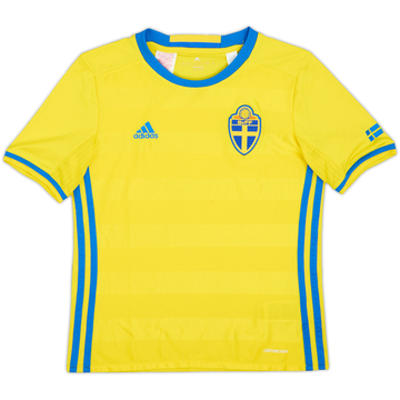 2016-17 Sweden Home Shirt - 9/10 - (M.Boys)