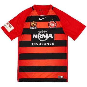 2016-17 Western Sydney Wanderers Home Shirt - 8/10 - (S)
