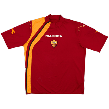 2005-06 Roma Home Shirt #9 - 4/10 - (M)