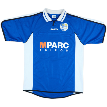 2002-03 Luzern Match Issue Home Shirt #4