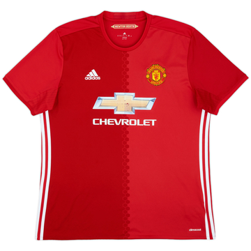 2016-17 Manchester United Home Shirt - 5/10 - (XL)