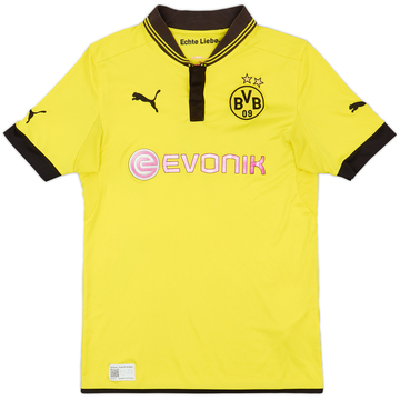 2012-13 Borussia Dortmund Home Shirt - 4/10 - (S)