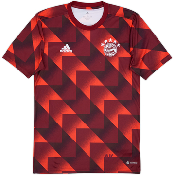 2022-23 Bayern Munich Staff Issue Handball adidas Training Shirt AK - 10/10 - (S)