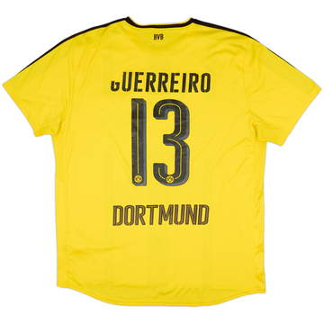 2016-17 Borussia Dortmund Home Shirt Guerreiro #13 - 4/10 - (XXL)