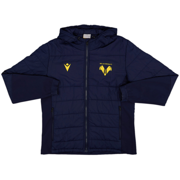 2020-21 Hellas Verona Macron Padded Bench Coat - 9/10 - (M)