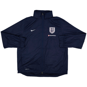 2013-14 England Nike Hooded Rain Jacket - 9/10 - (XL)