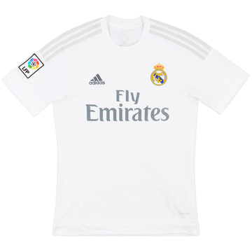 2015-16 Real Madrid Home Shirt - 5/10 - (S)