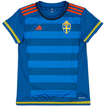 2015 Sweden Away Shirt - 9/10 - (Women's S)
