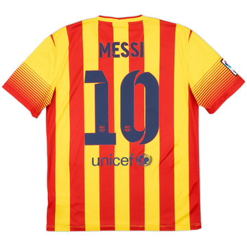 2013-15 Barcelona Away Shirt Messi #10 - 7/10 - (M)