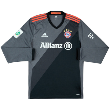 2016-17 Bayern Munich Women Player Issue Away L/S Shirt - 8/10 - (L)