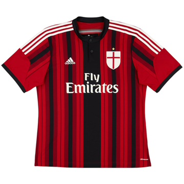 2014-15 AC Milan Home Shirt - 10/10 - (XL)
