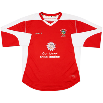 2010-11 Accrington Stanley Home L/S Shirt - 8/10 - (L)