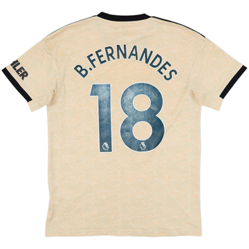 2019-20 Manchester United Away Shirt B.Fernandes #18 - 5/10 - (M)