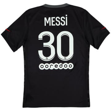 2021-22 Paris Saint-Germain Third Shirt Messi #30 - 10/10 - (S)