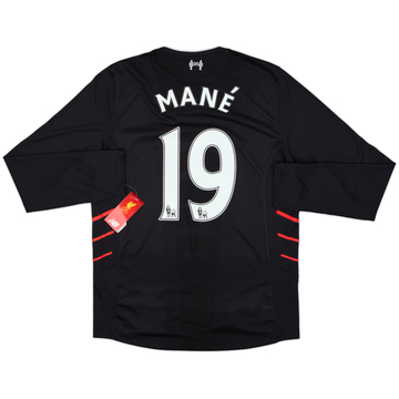 2016-17 Liverpool Away L/S Shirt Mane #19 (M)