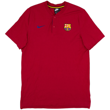 2020-21 Barcelona Nike Polo Shirt - 9/10 - (L)