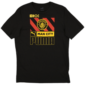 2022-23 Manchester City Puma Cotton Tee - 9/10 - (M)
