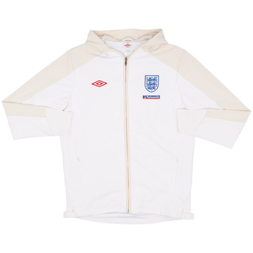 2010-11 England Umbro Hooded Track Jacket - 9/10 - (L)