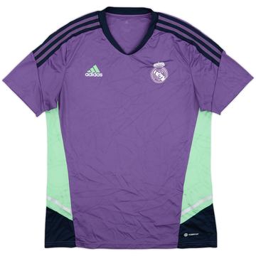 2022-23 Real Madrid adidas Training Shirt - 10/10 - (L)