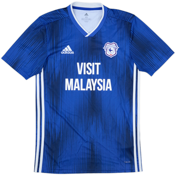 2019-20 Cardiff City Home Shirt - 8/10 - (XS)