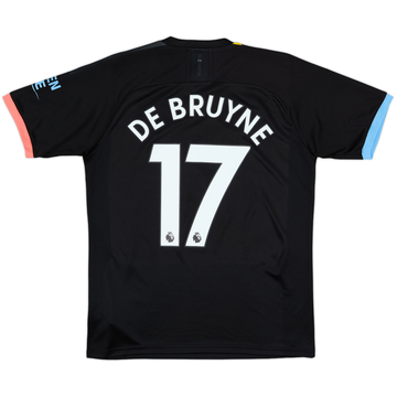 2019-20 Manchester City Away Shirt De Bruyne #17 - 10/10 - (M)