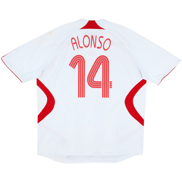 2007-08 Liverpool Away Shirt Alonso #14 - 6/10 - (XXL)