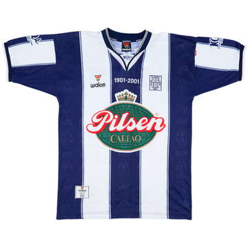2001 Alianza Lima Centenary Home Shirt #7 - 8/10 - (L)