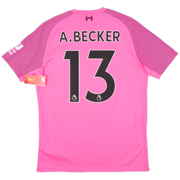 2018-19 Liverpool GK S/S Shirt A.Becker #13 (S)