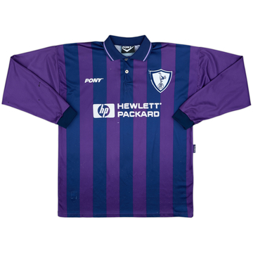 1995-97 Tottenham Away L/S Shirt - 4/10 - (XL)