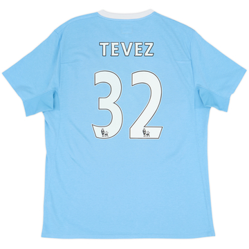 2009-10 Manchester City Home Shirt Tevez #32 - 6/10 - (L)