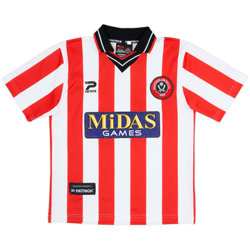 2000-01 Sheffield United Home Shirt - 8/10 - (L.Boys)