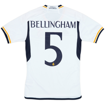 2023-24 Real Madrid Home Shirt Bellingham #5 (XS)