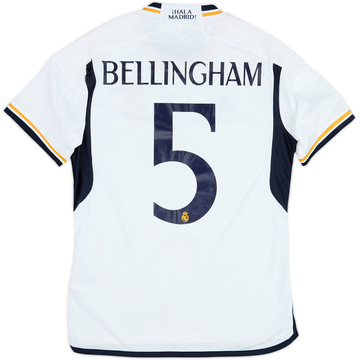 2023-24 Real Madrid Home Shirt Bellingham #5 (M)