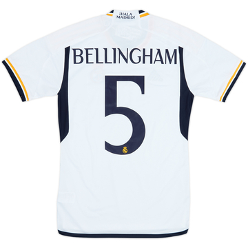 2023-24 Real Madrid Home Shirt Bellingham #5 (S)